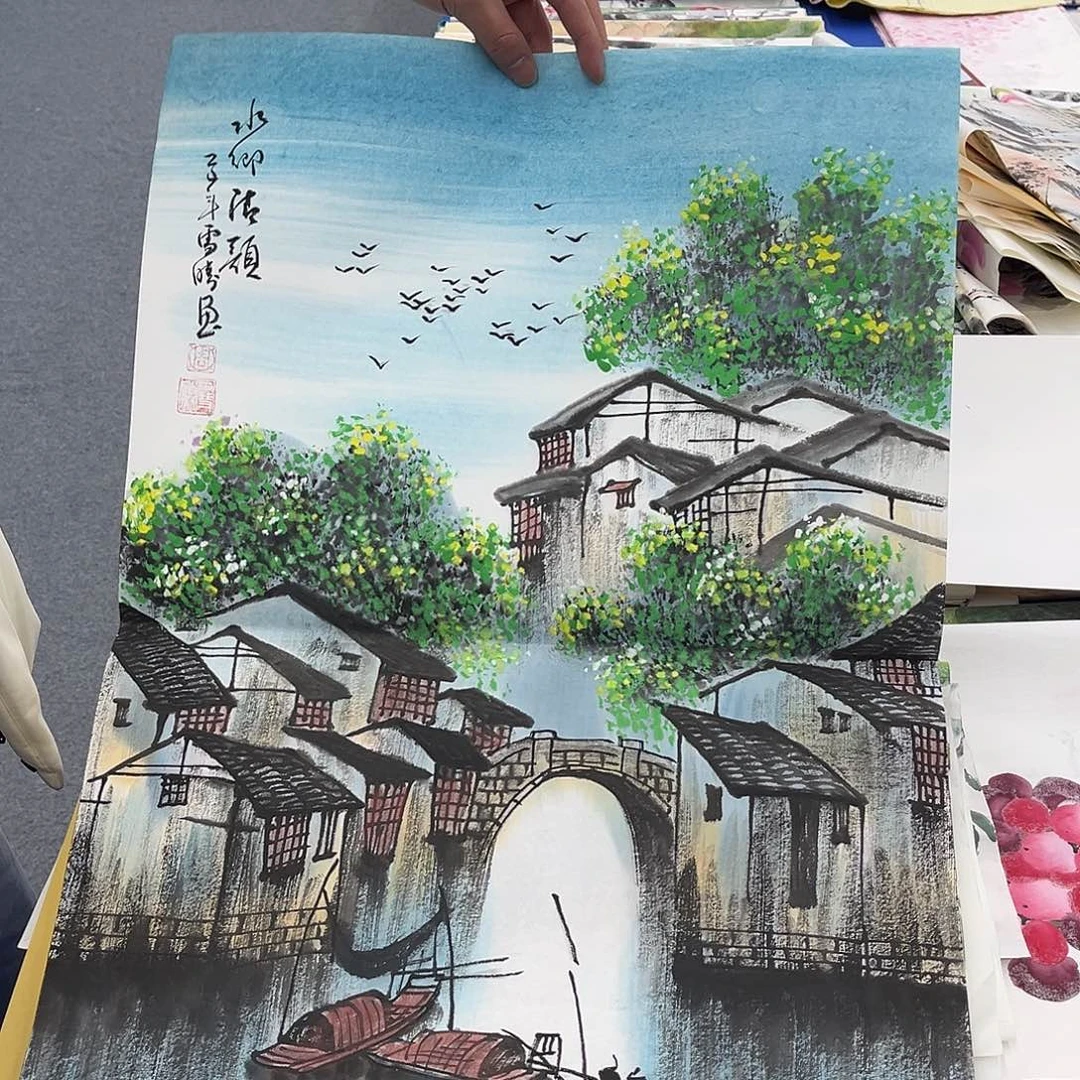国画纯手绘作品欣赏