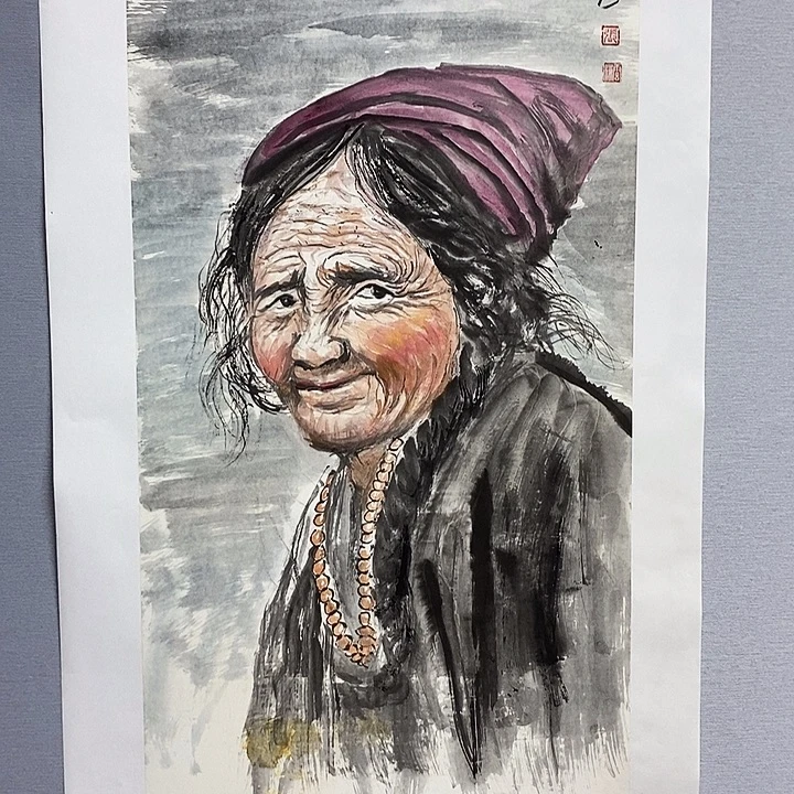 国画亲笔手绘原创