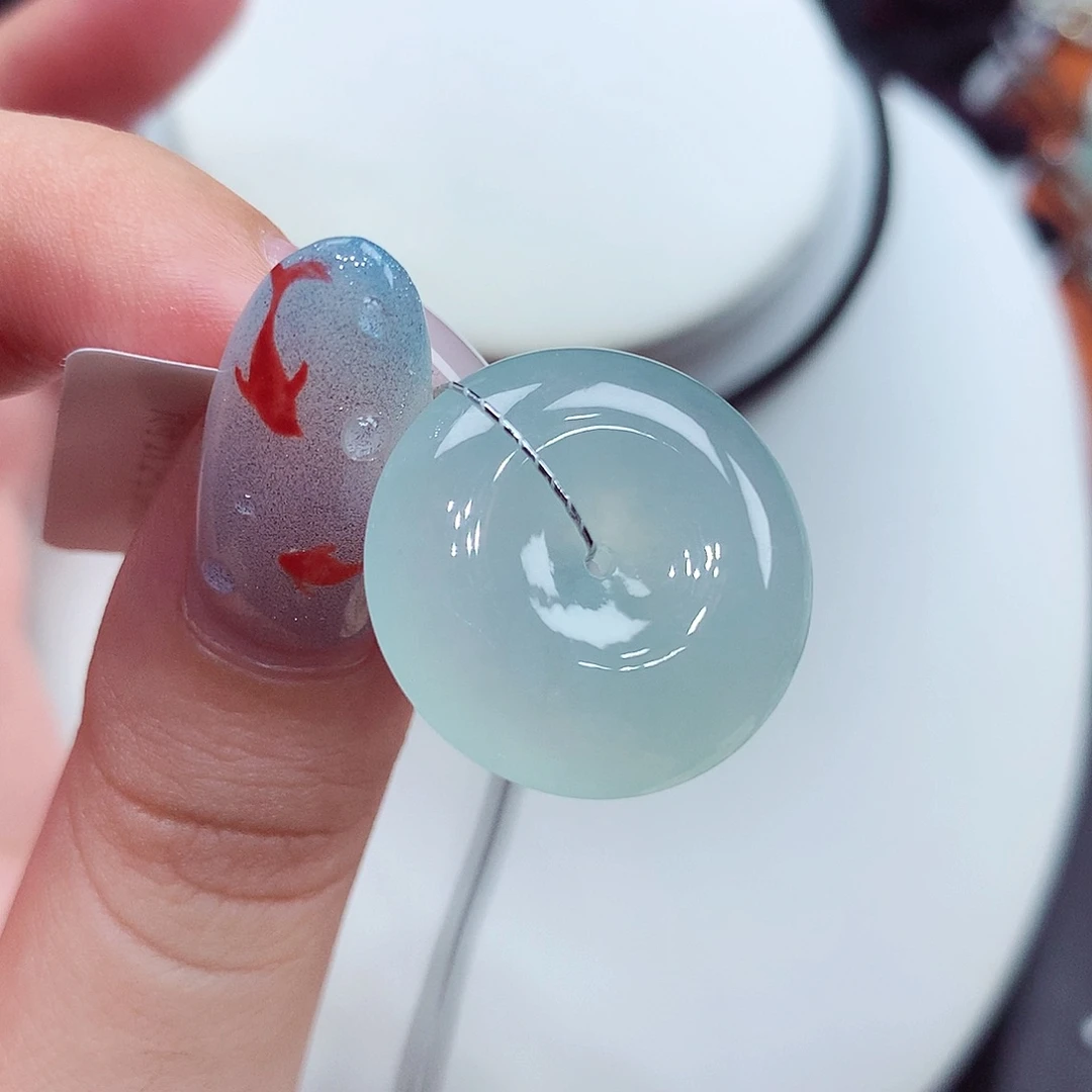 翡翠未镶嵌颈饰翡翠13，21.2/5.8