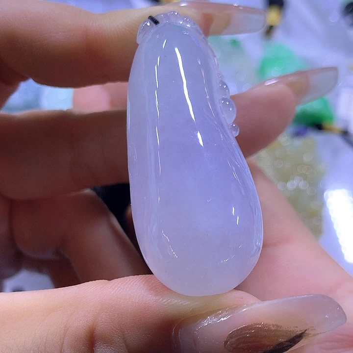 颈饰未镶嵌翡翠天然翡翠A货吊坠