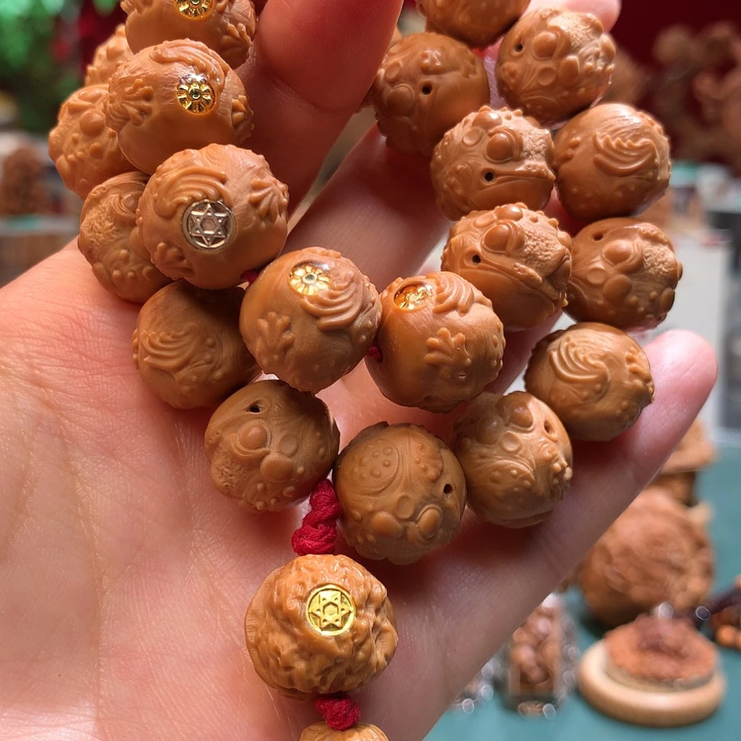 猴头核桃手串———————————