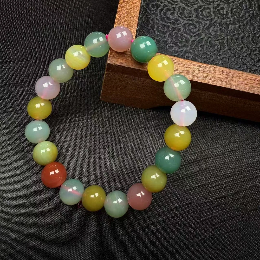 【非遗珍宝】盐源玛瑙手串 约9mm（多样性发其一）