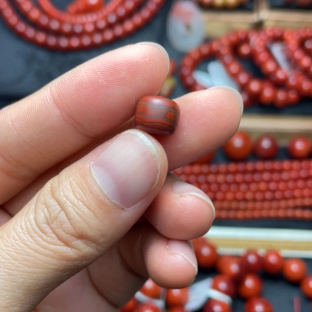 【闪购商品】南红玛瑙单珠10多样性发1颗未镶嵌