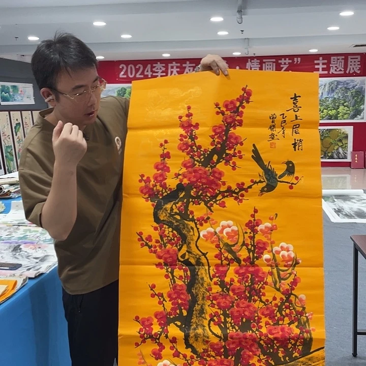 国画今天早上国画作品欣赏