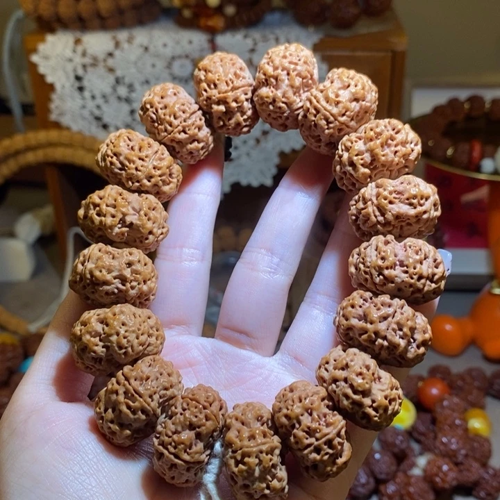 百***姐金刚菩提手串255夹板原籽私人定制款一物