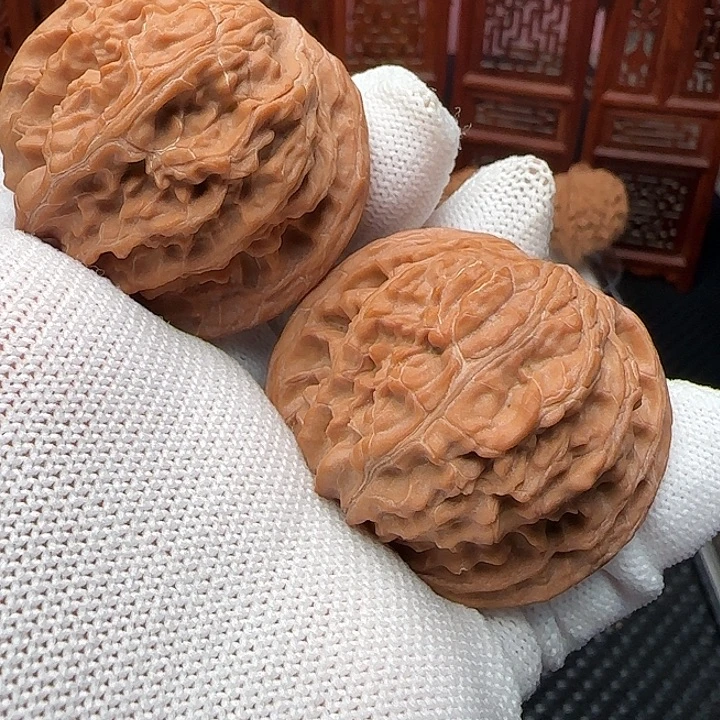 吊坠文玩核桃全品蝴蝶磨45尺福利