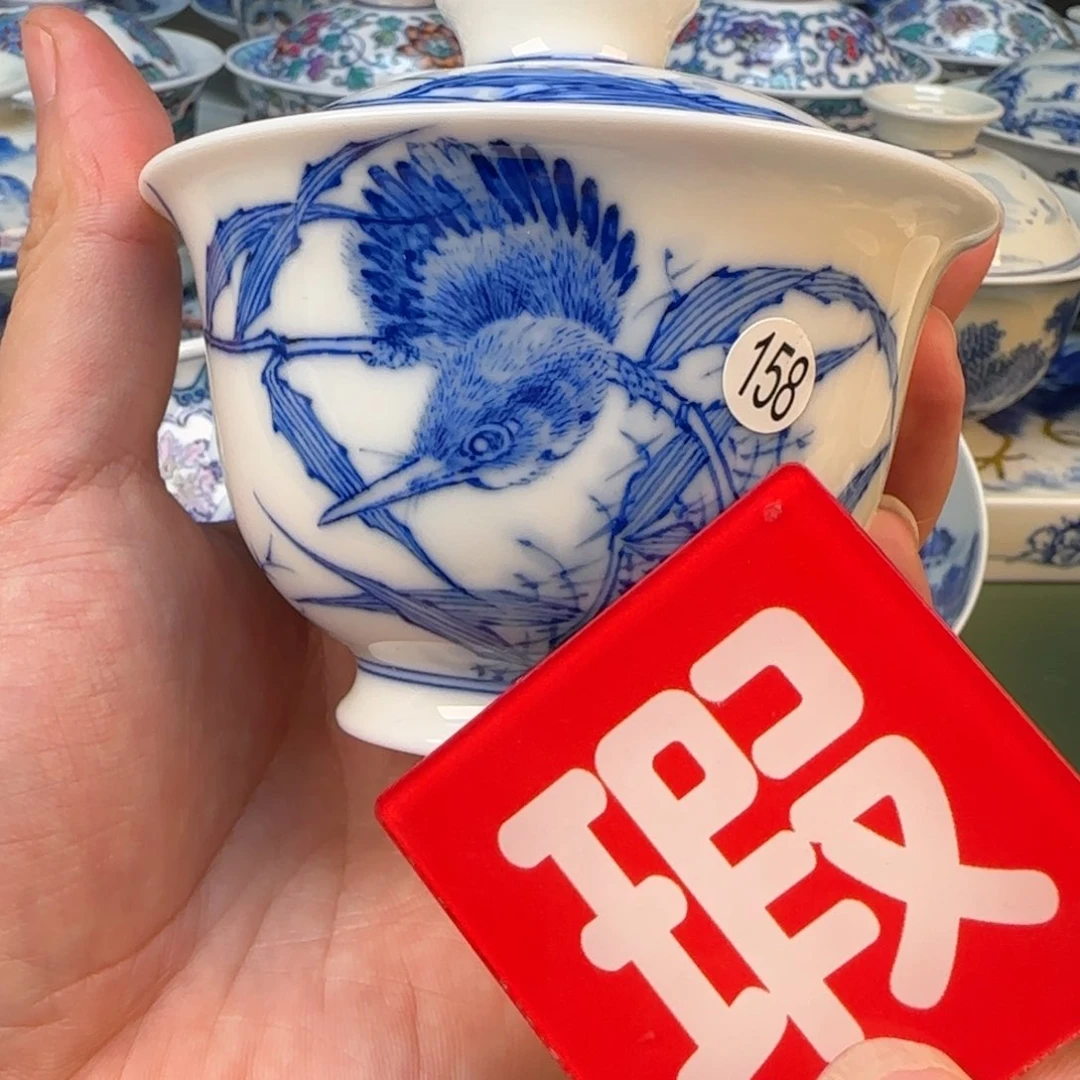 景德镇手工手绘茶具158