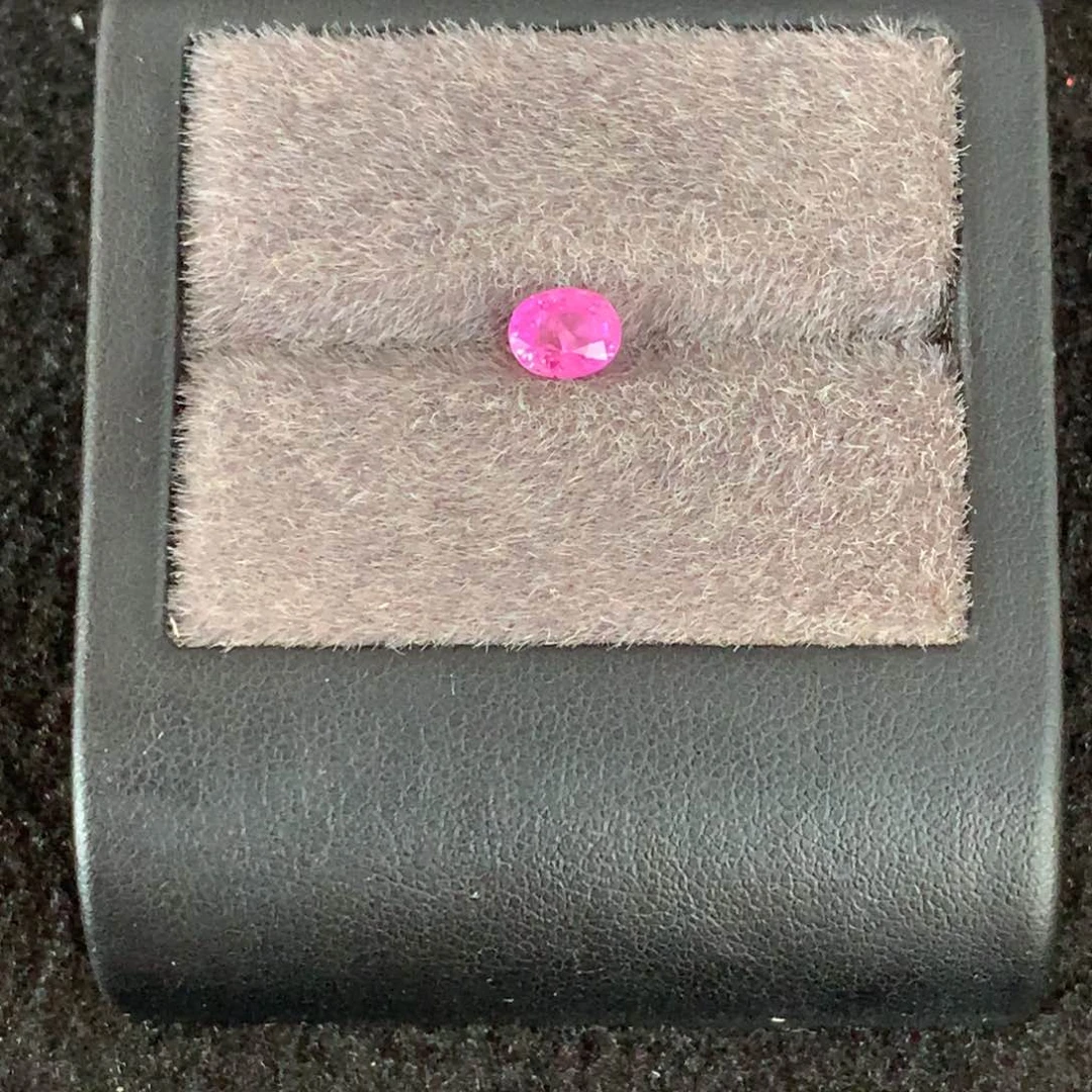 裸石蓝宝石缅甸抹谷天然无烧1.0ct