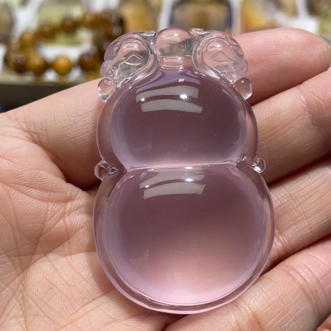 水晶颈饰未镶嵌樱***桃定制