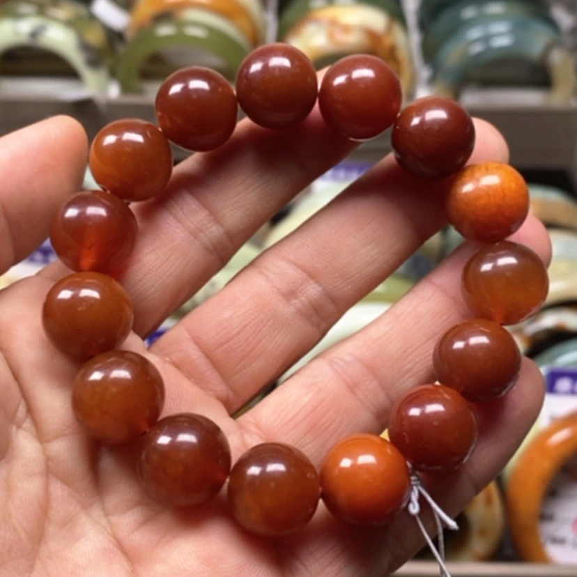 【闪购商品】蛇纹石玉手镯未镶嵌萍*