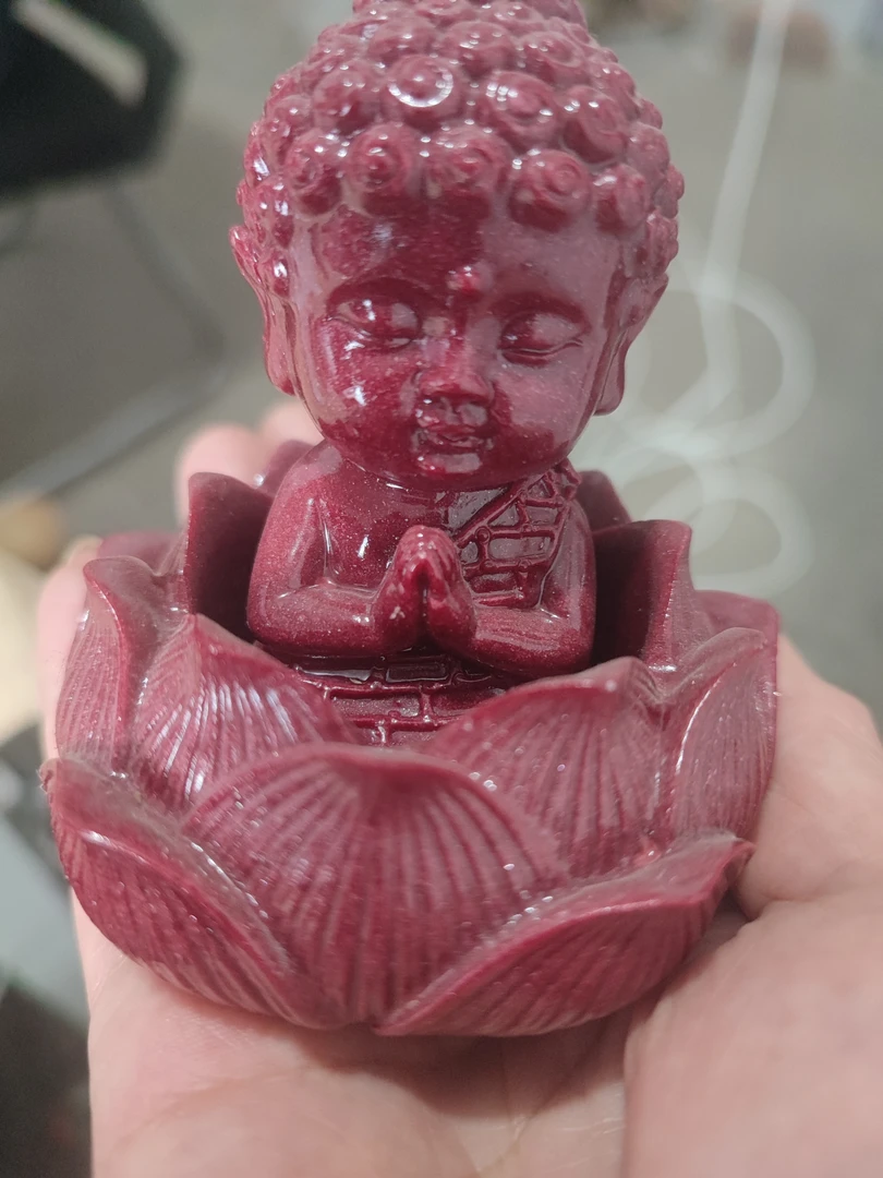 泗水砭石文化馆茶佛手把件