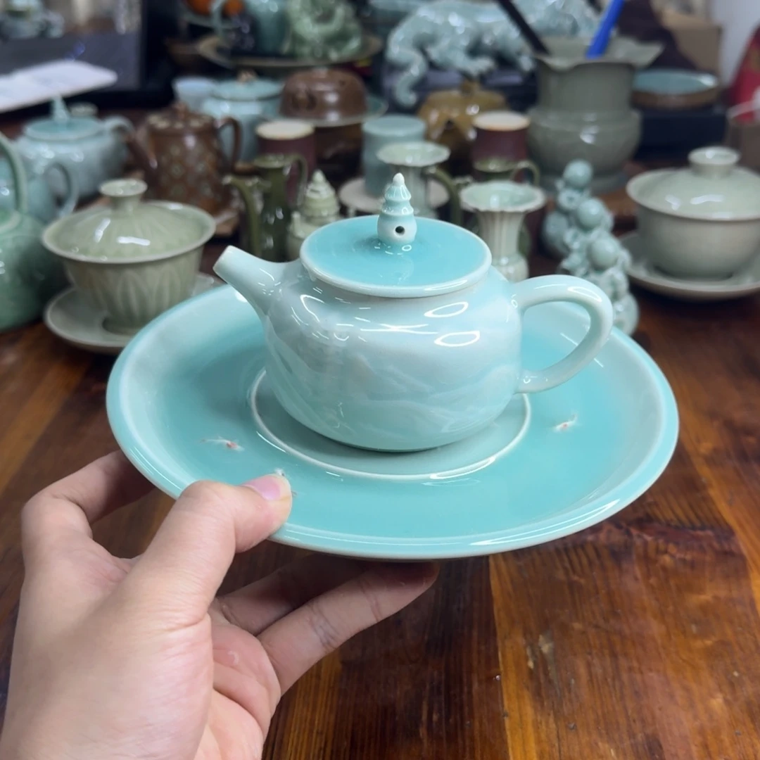 小仲青瓷茶器微瑕6779