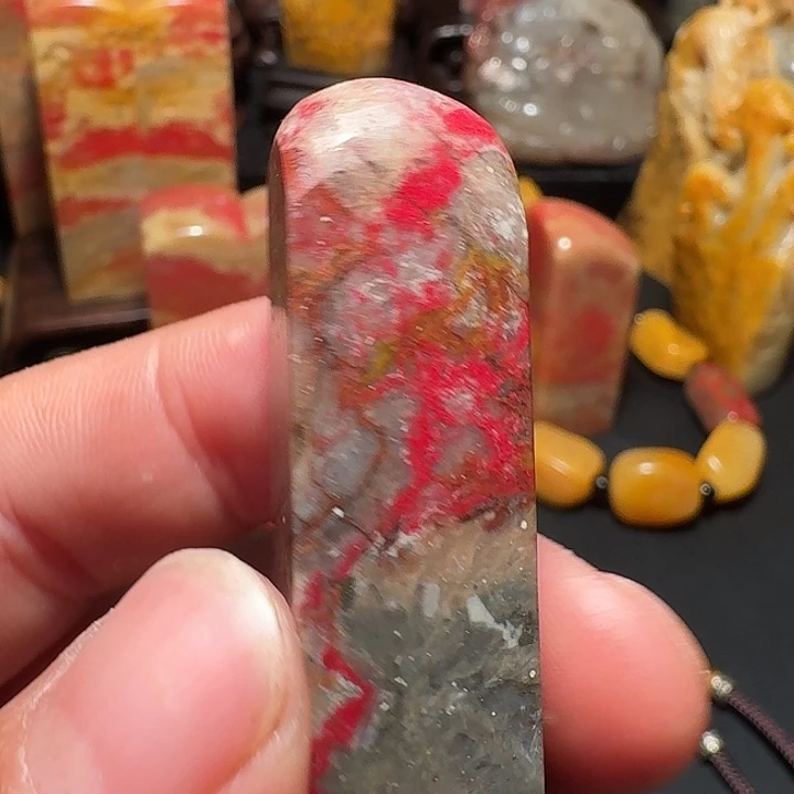 天***画昌化石昌化鸡血石