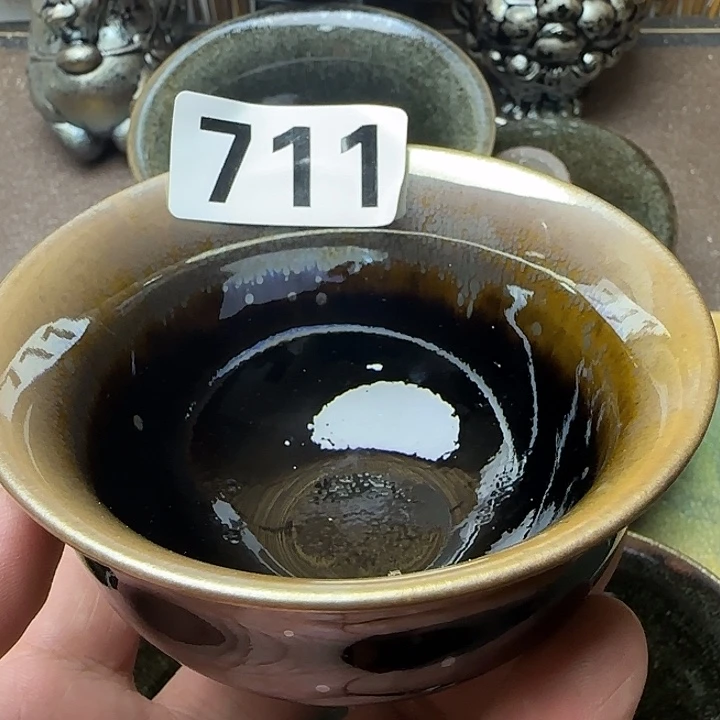用***4茶盏主人杯龙窑柴烧全手工
