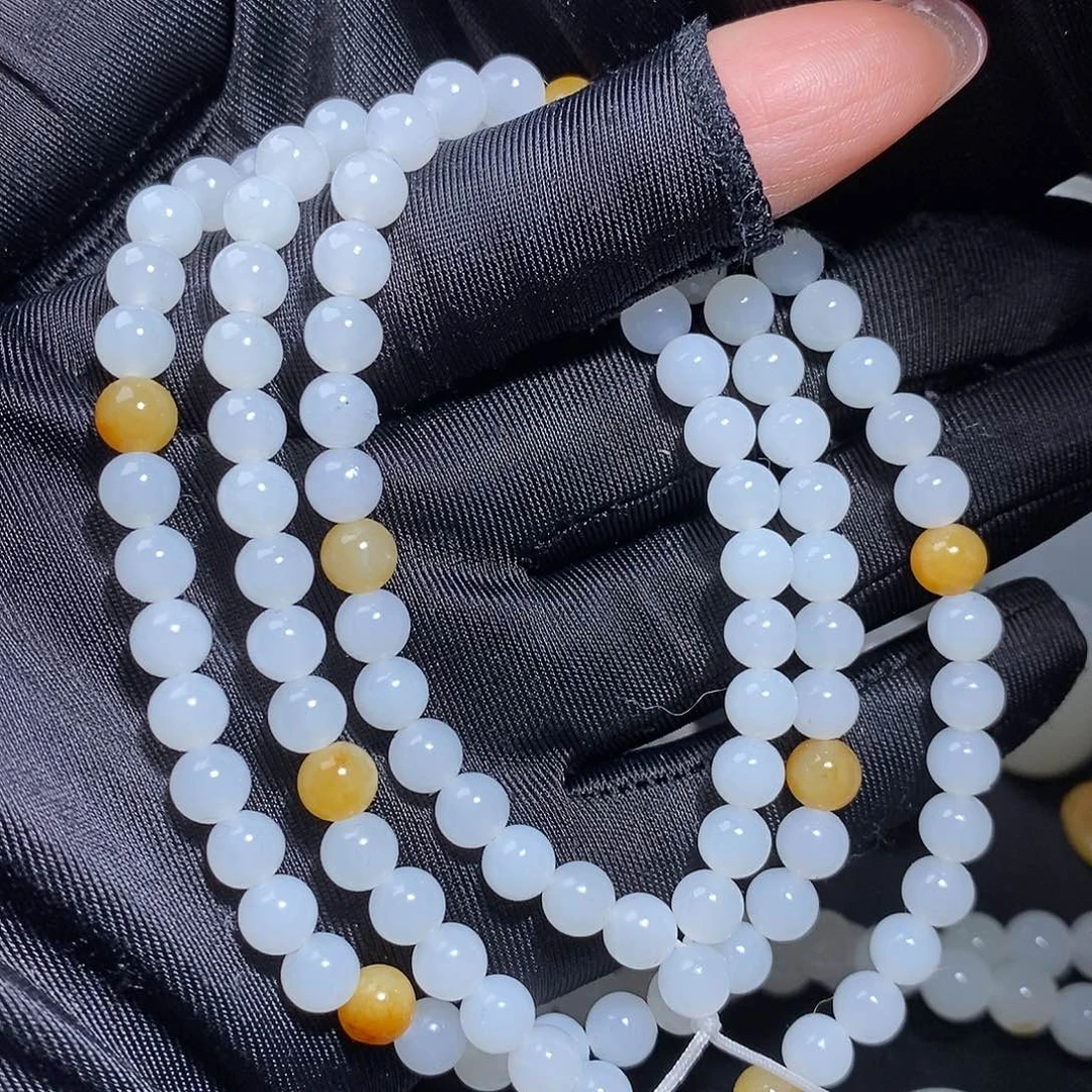 和田玉项链未镶嵌福**威