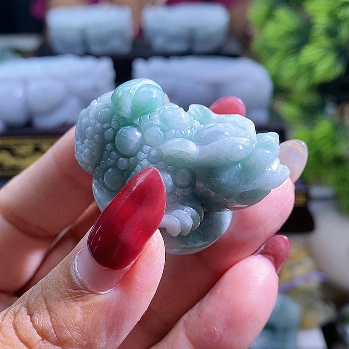 【闪购商品】翡翠挂件未镶嵌金蟾