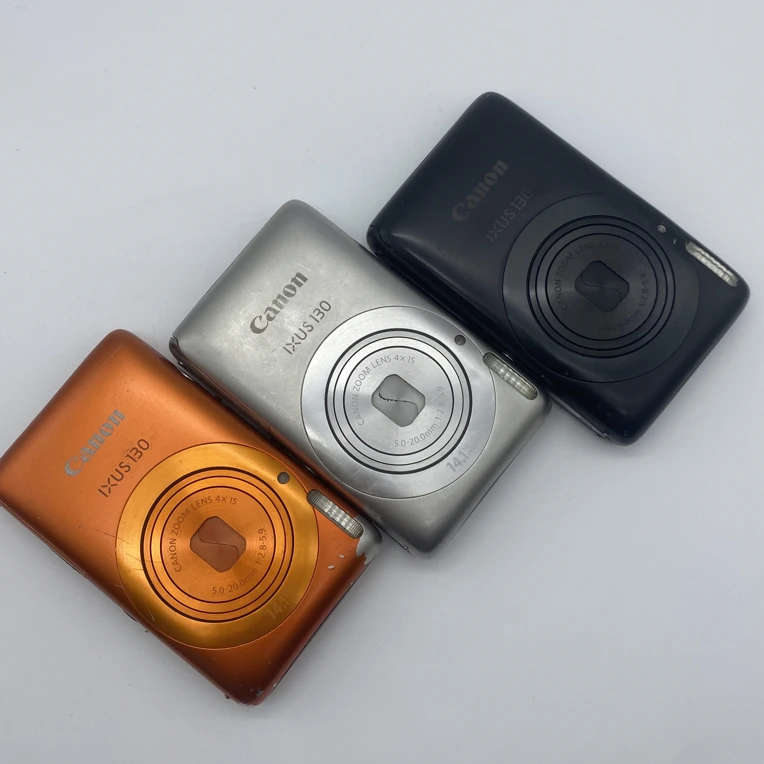 9新 Canon/佳能 IXUS 130 机皇超级出片数码相机CCD冷白皮氛围感