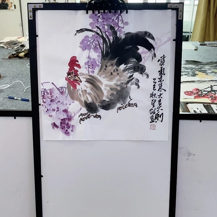 国画张圣敏先生纯手绘作品