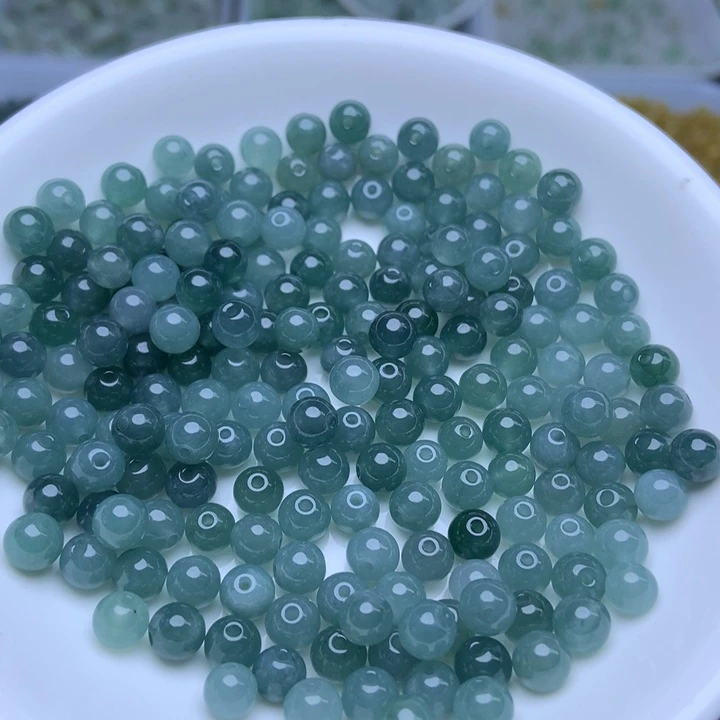散珠翡翠卡5.7冰蓝水33个