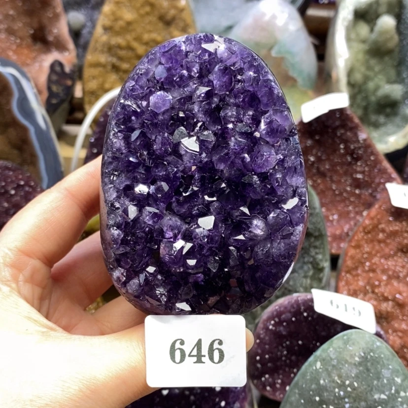 【闪购商品】未镶嵌大型摆件（非配饰）紫晶