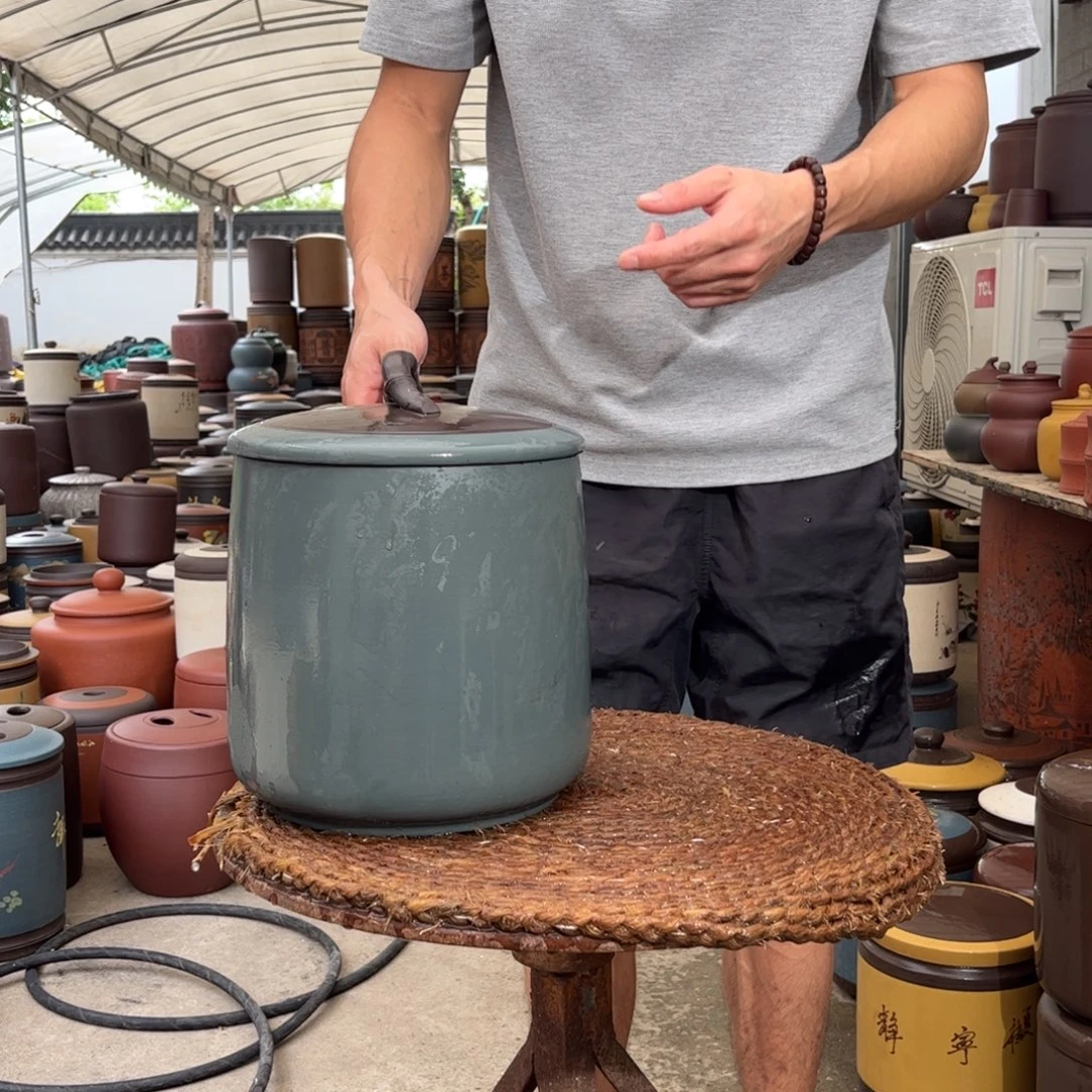 紫砂茶叶罐8 饼茶叶罐