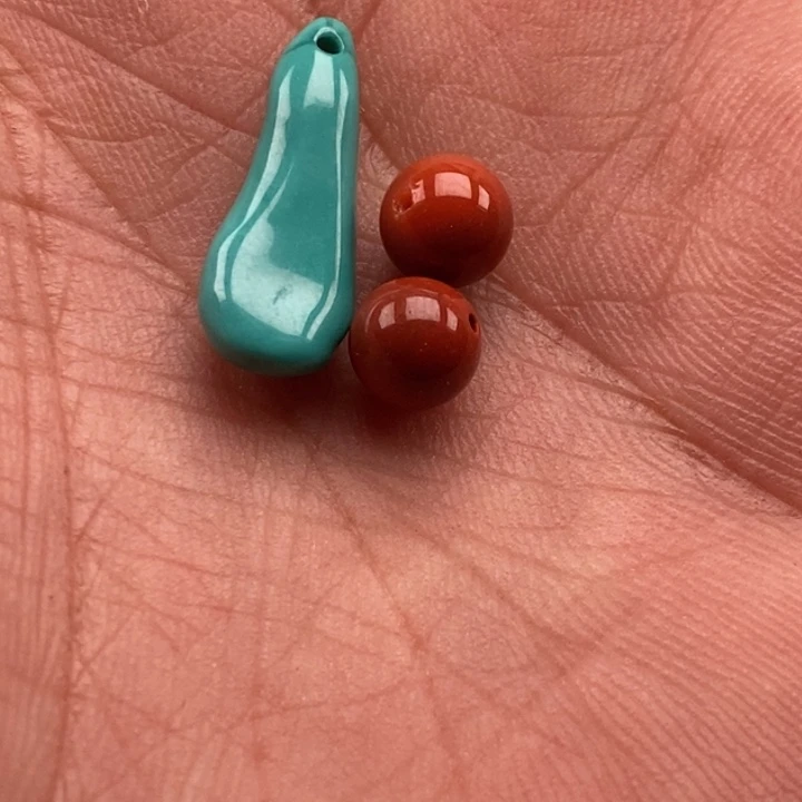 南红玛瑙车挂未镶嵌爱***糖