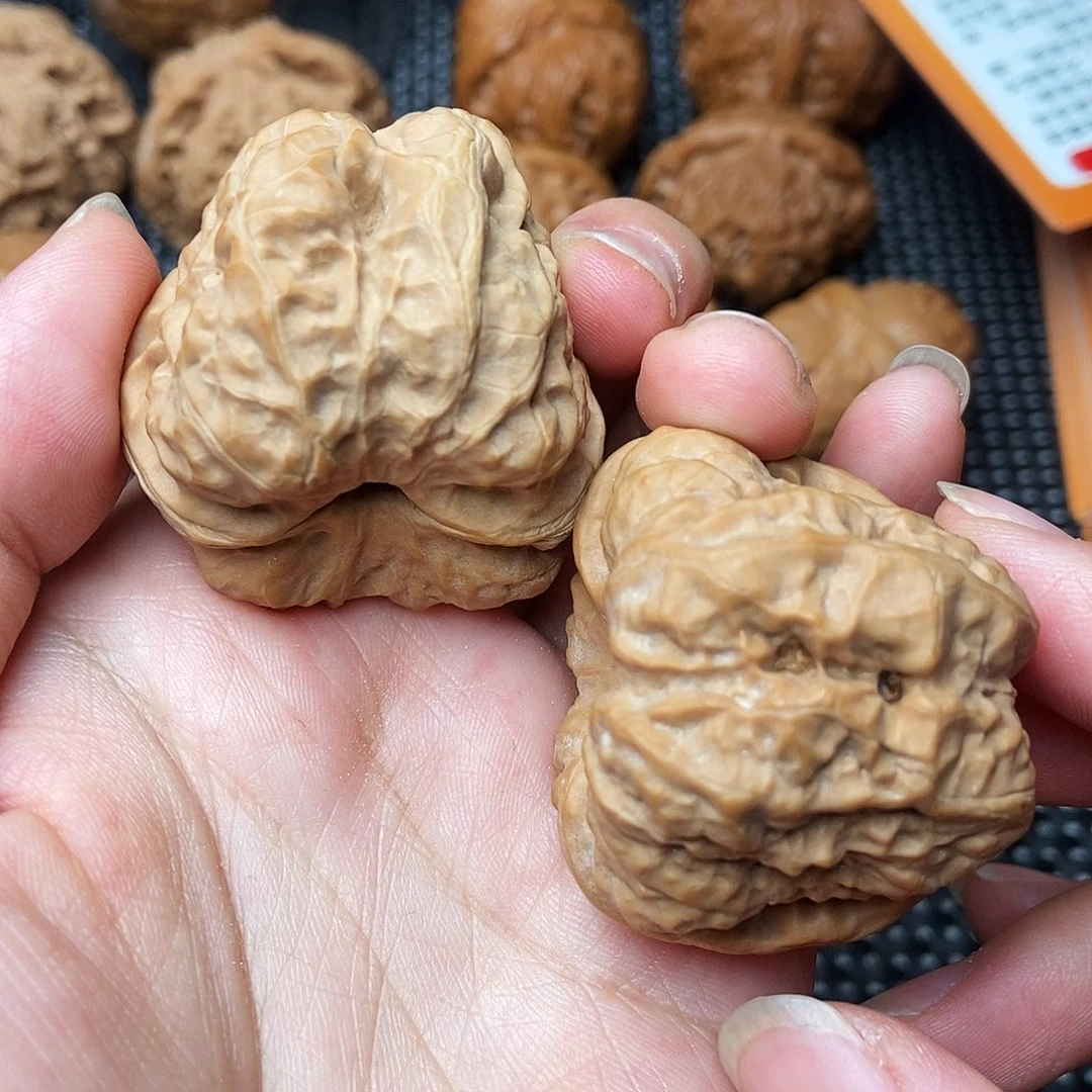 文玩核桃吊坠蛤蟆全品无修40