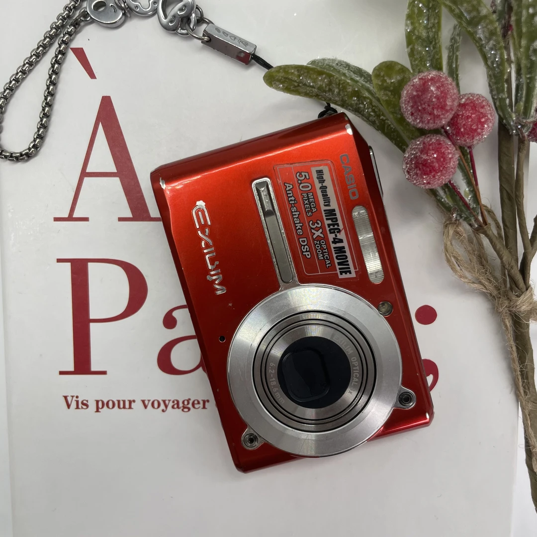 95新 Casio/卡西欧 EX-S500 500万像素 3倍光学变焦（no退no换）