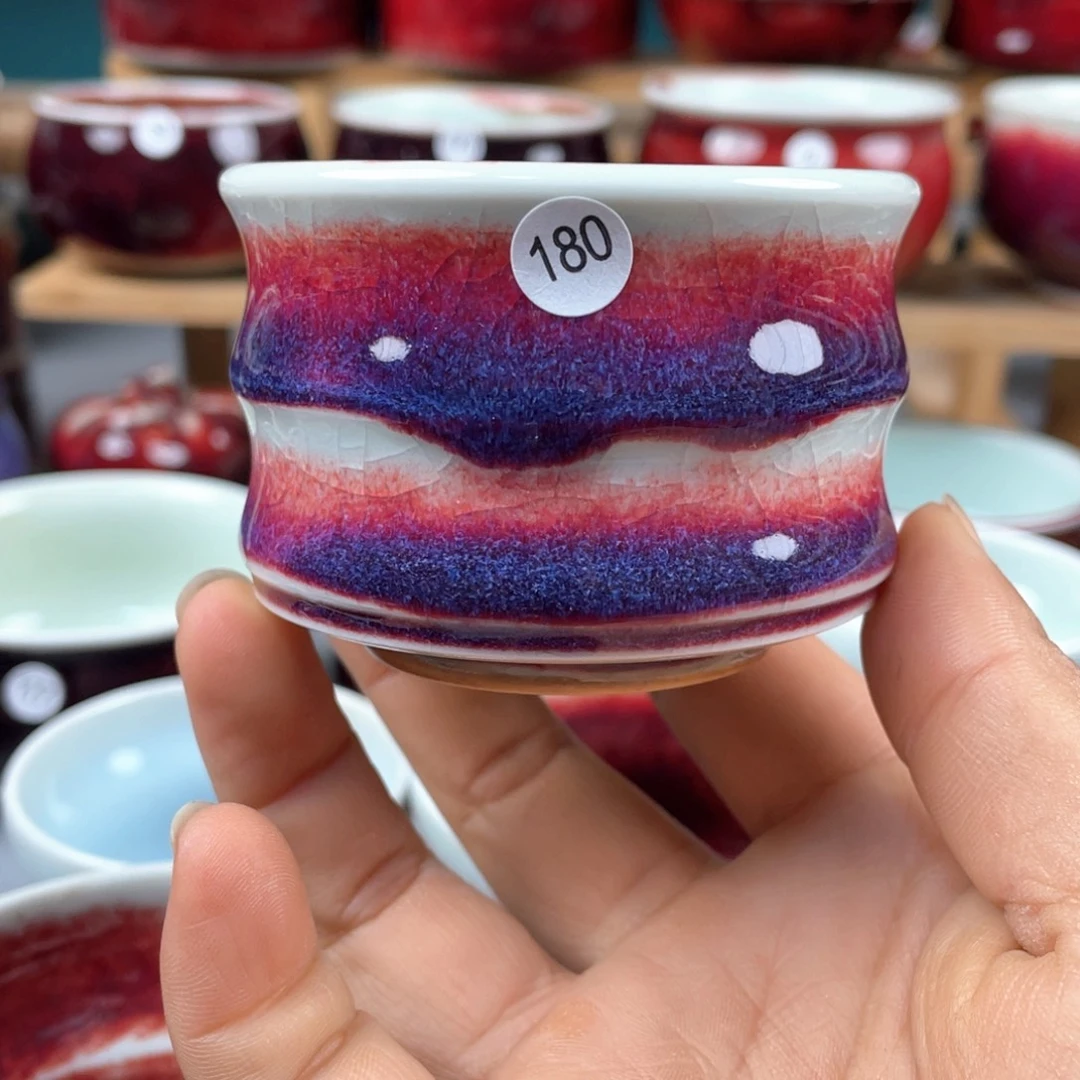 瓷片纯手工制作……微微瑕