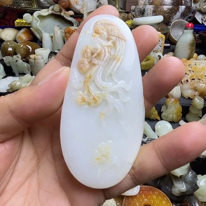 颈饰未镶嵌和田玉