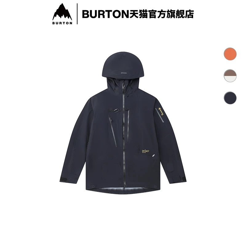 BURTON伯顿25-26雪季新品男士AK457 GORETEX PRO 3L滑雪服装备