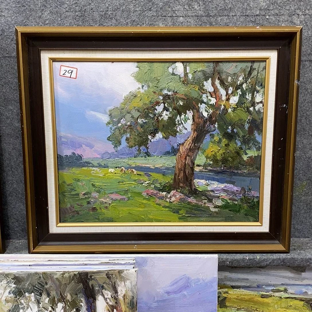 油画风景油画尺寸50/40