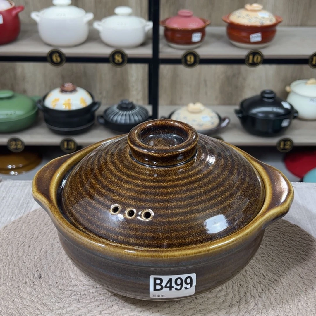 【闪购商品】2升粗陶砂锅微瑕疵品499