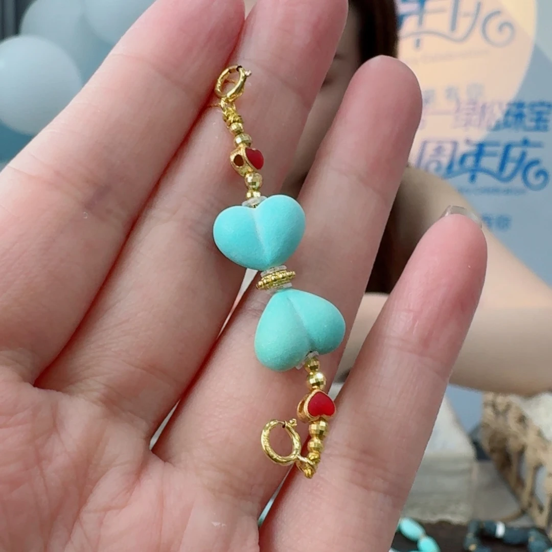 未镶嵌绿松石珠宝奇石