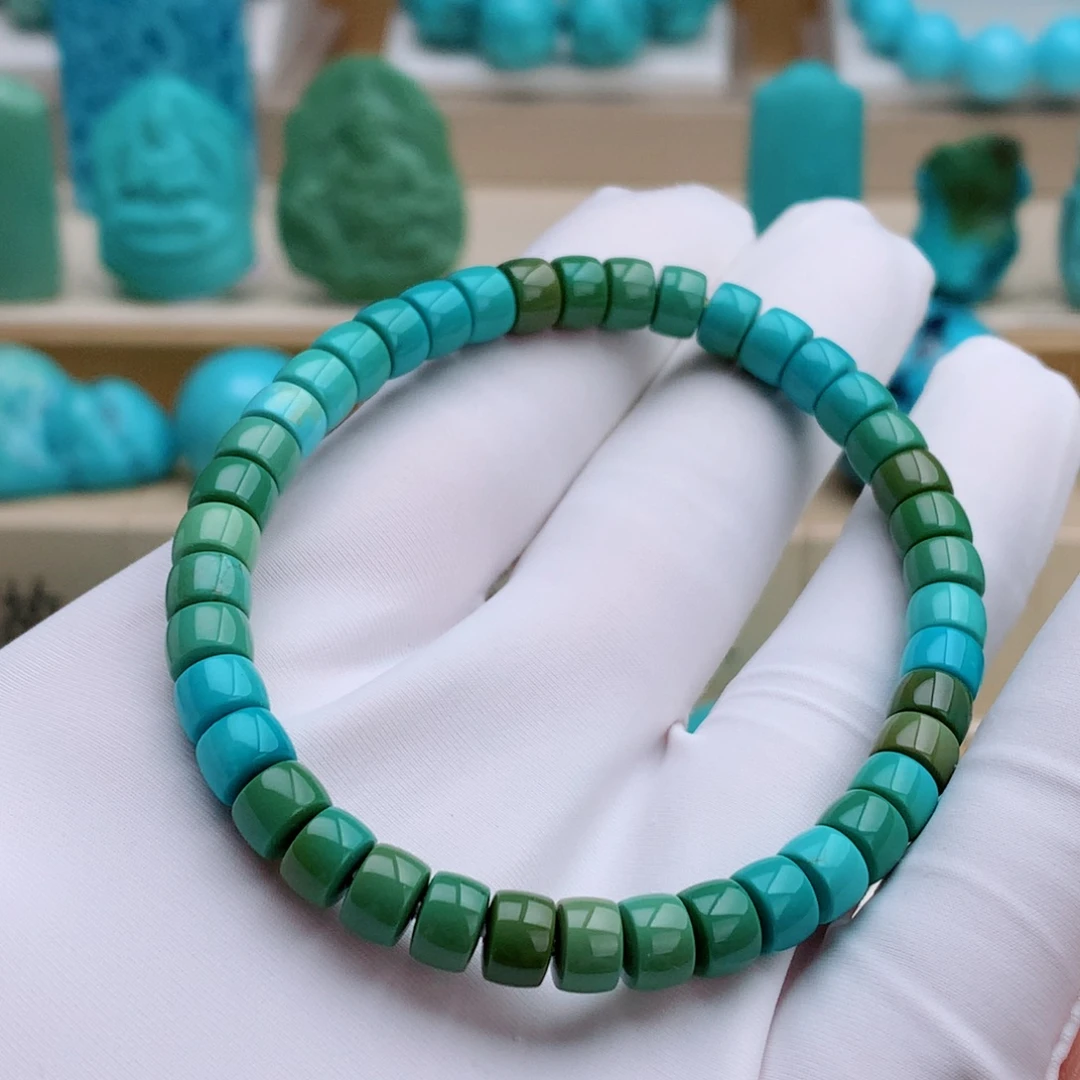 绿松石未镶嵌挂件