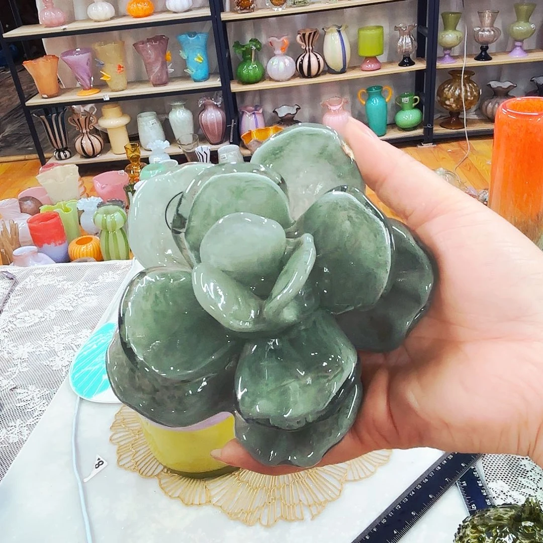 用***虎琉璃安妮家居琉璃艺术品不完美