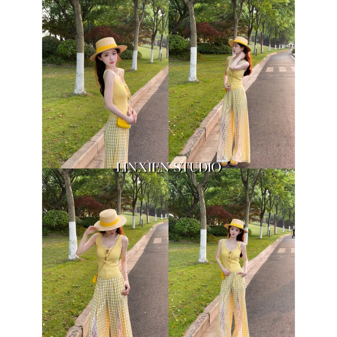 西恩定制●【炫彩夏日】夏季休闲气质百搭洋气设计感背心JJC5BX2268