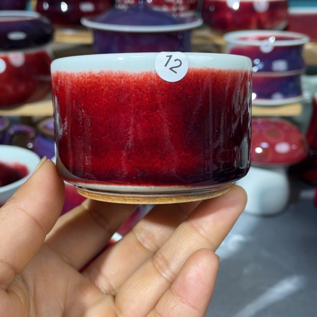 瓷片纯手工制作……微微瑕