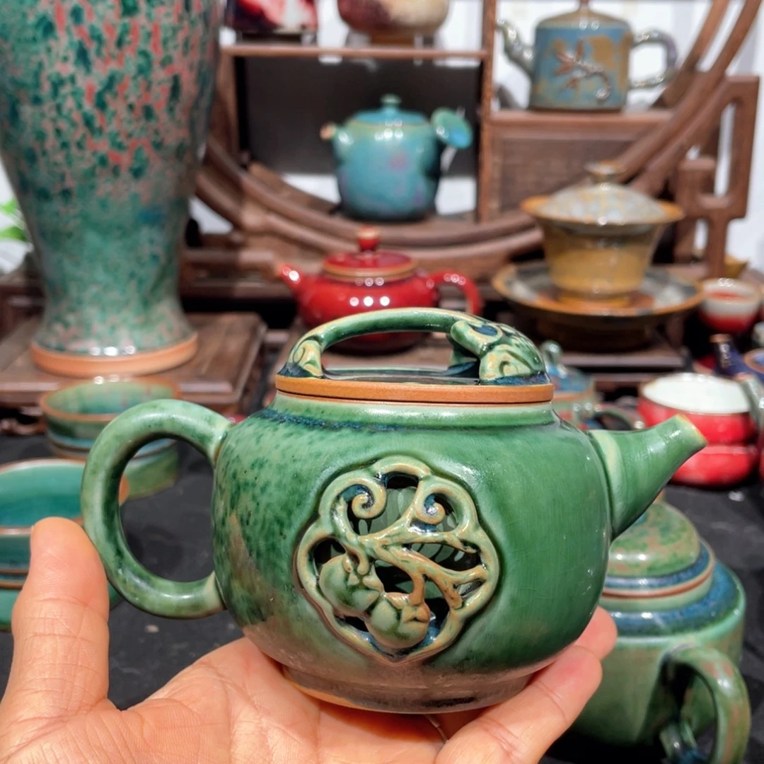 中国神后钧瓷茶器