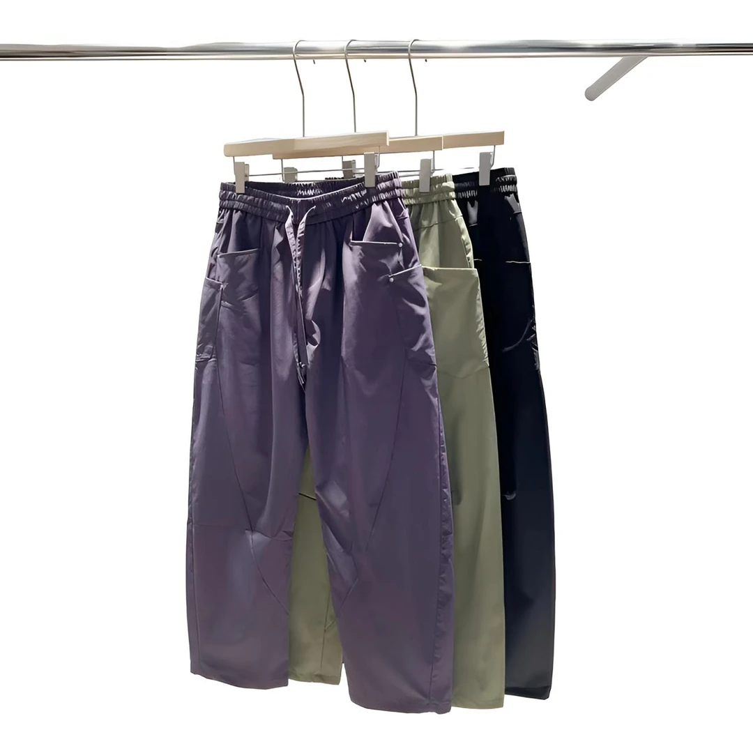 男士休闲裤户外春秋长裤防风裤子运动百搭21085