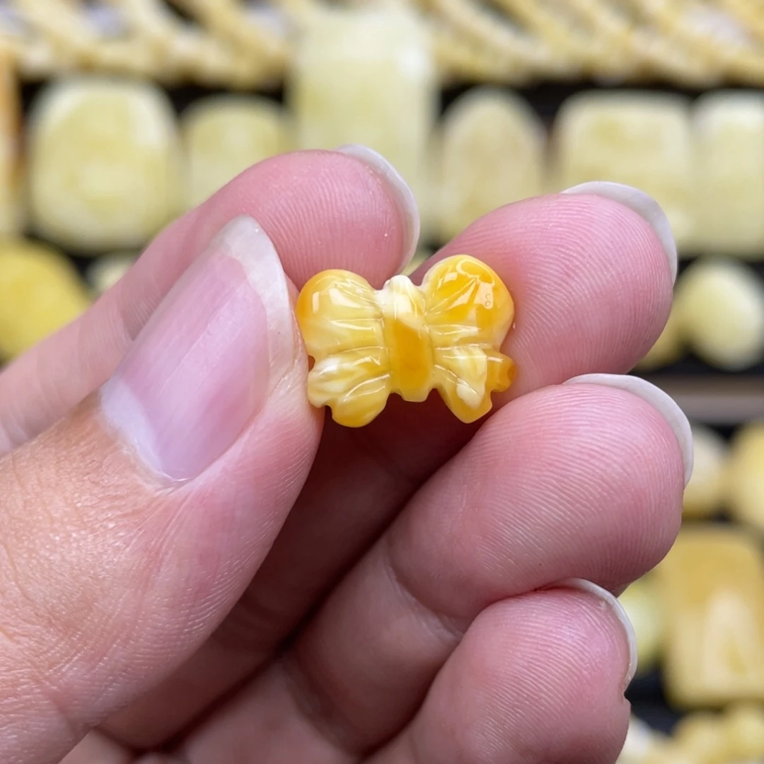 裸石琥珀未镶嵌琥珀蜜蜡