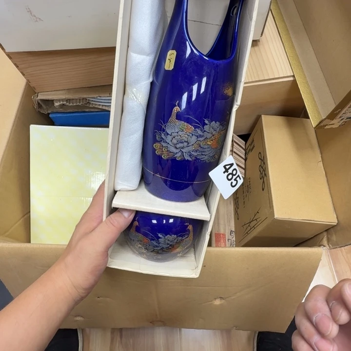 瓷片工艺品摆件瓷器摆件正能量