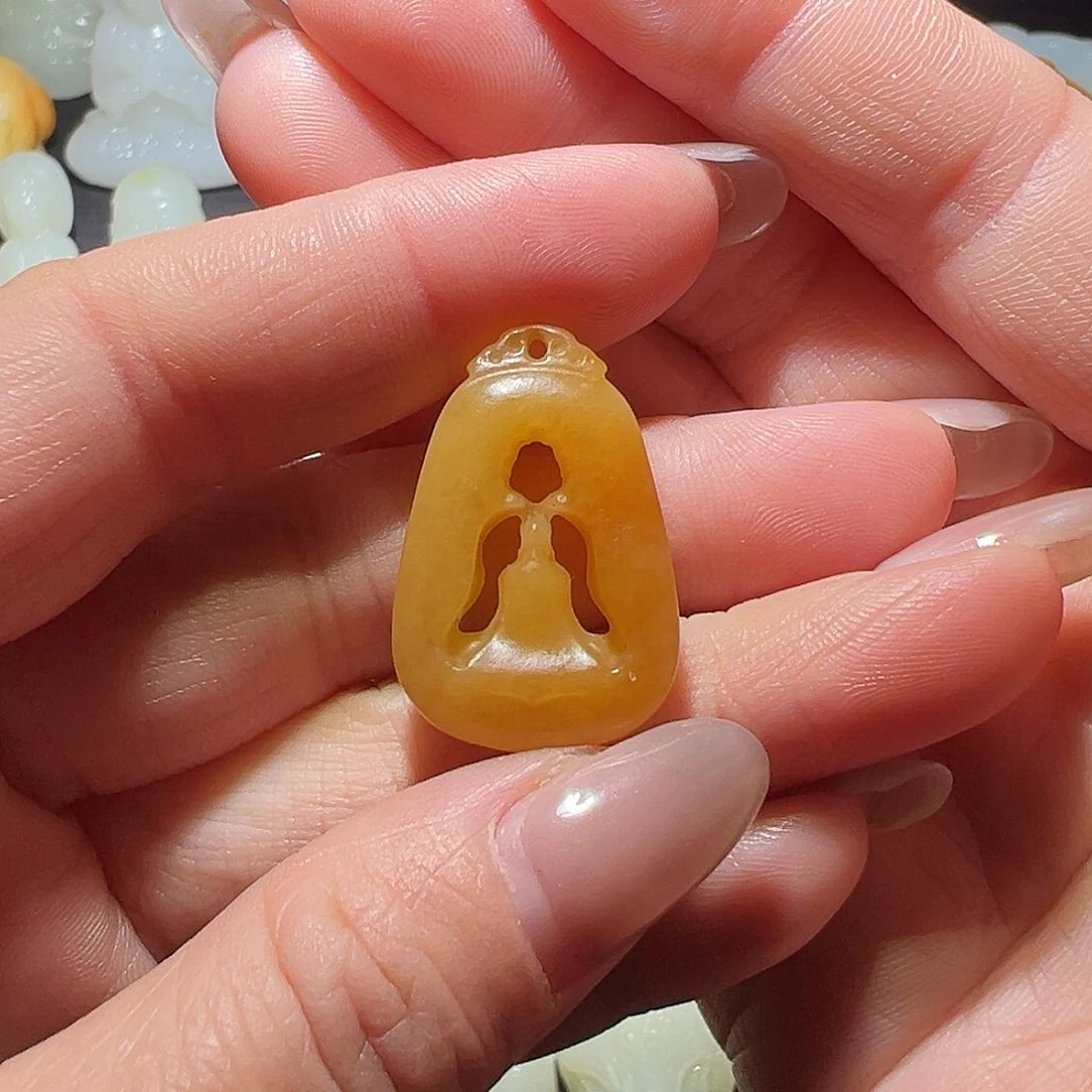 吊坠(不含链)未镶嵌和田玉