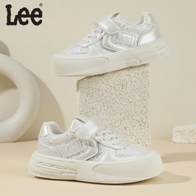 Leekids2025年春季新款儿童百搭透气休闲板鞋