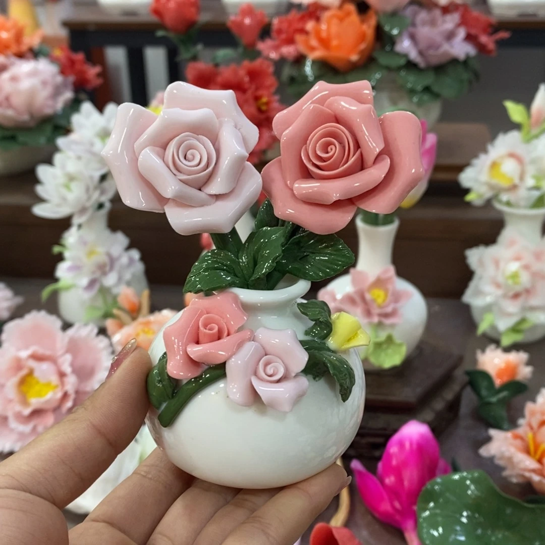 瓷片陶瓷工艺品摆件