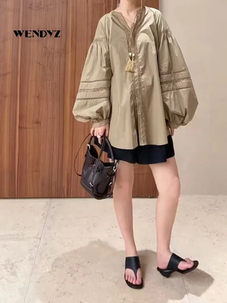 ANNENONO 甘草绿上衣