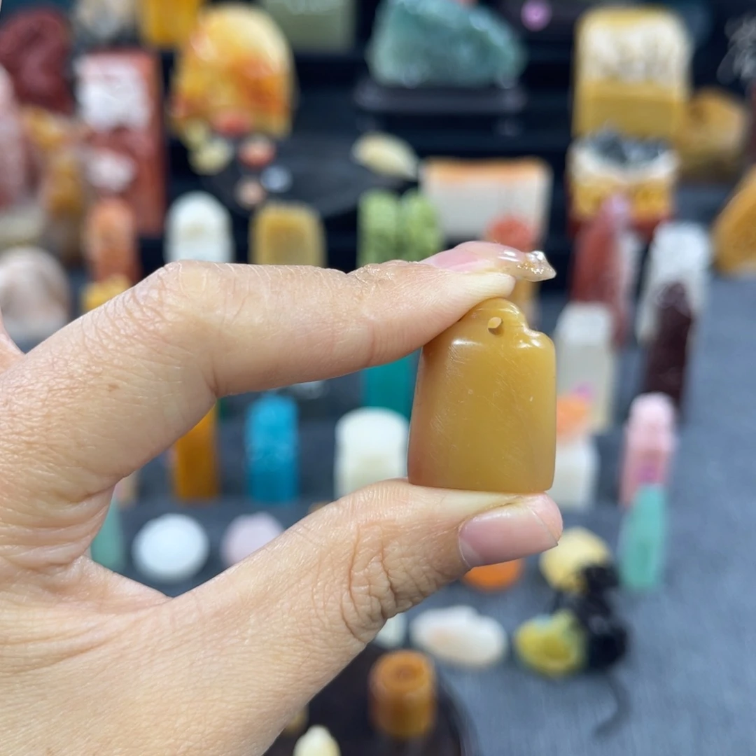 昌化石印石天*黑7049包邮包刻