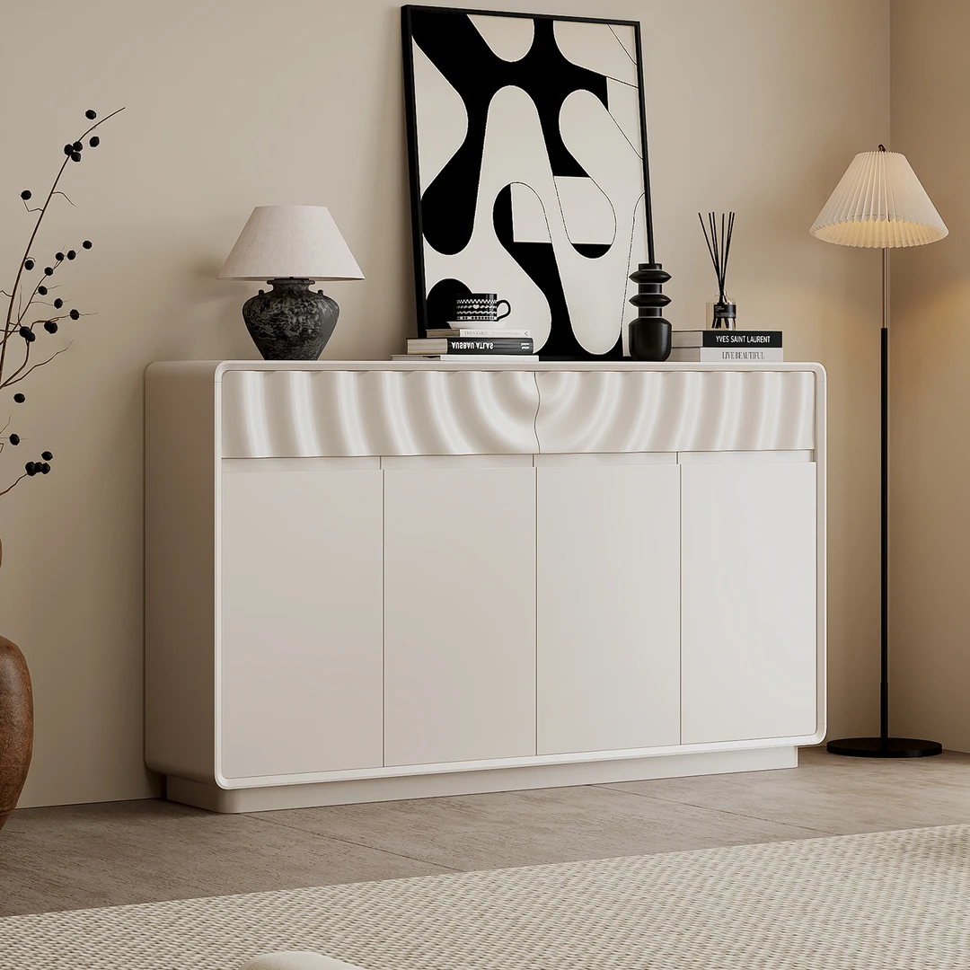 2026新鞋柜轻奢家用门口玄关储物简约大容量收纳隔断阳台靠墙一体