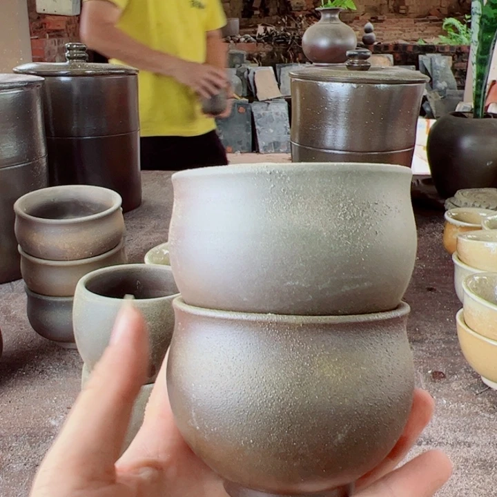坭兴陶贵台龙窑柴烧茶器A197