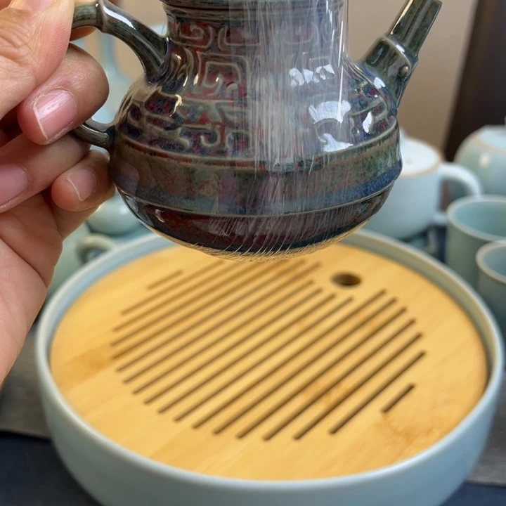 日***峰汝瓷豆绿是最大特色了呢好